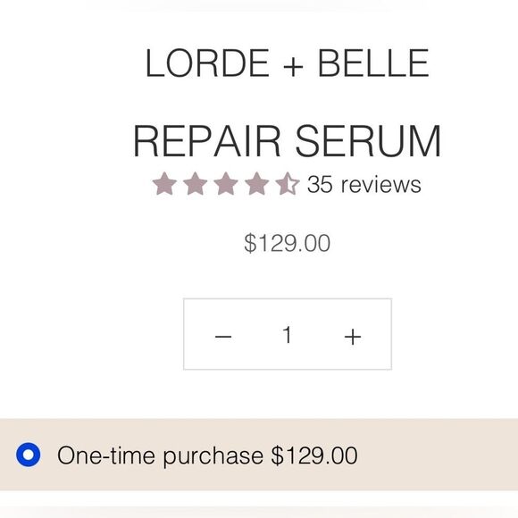LORDE + BELLE REPAIR SERUM - Picture 10 of 10